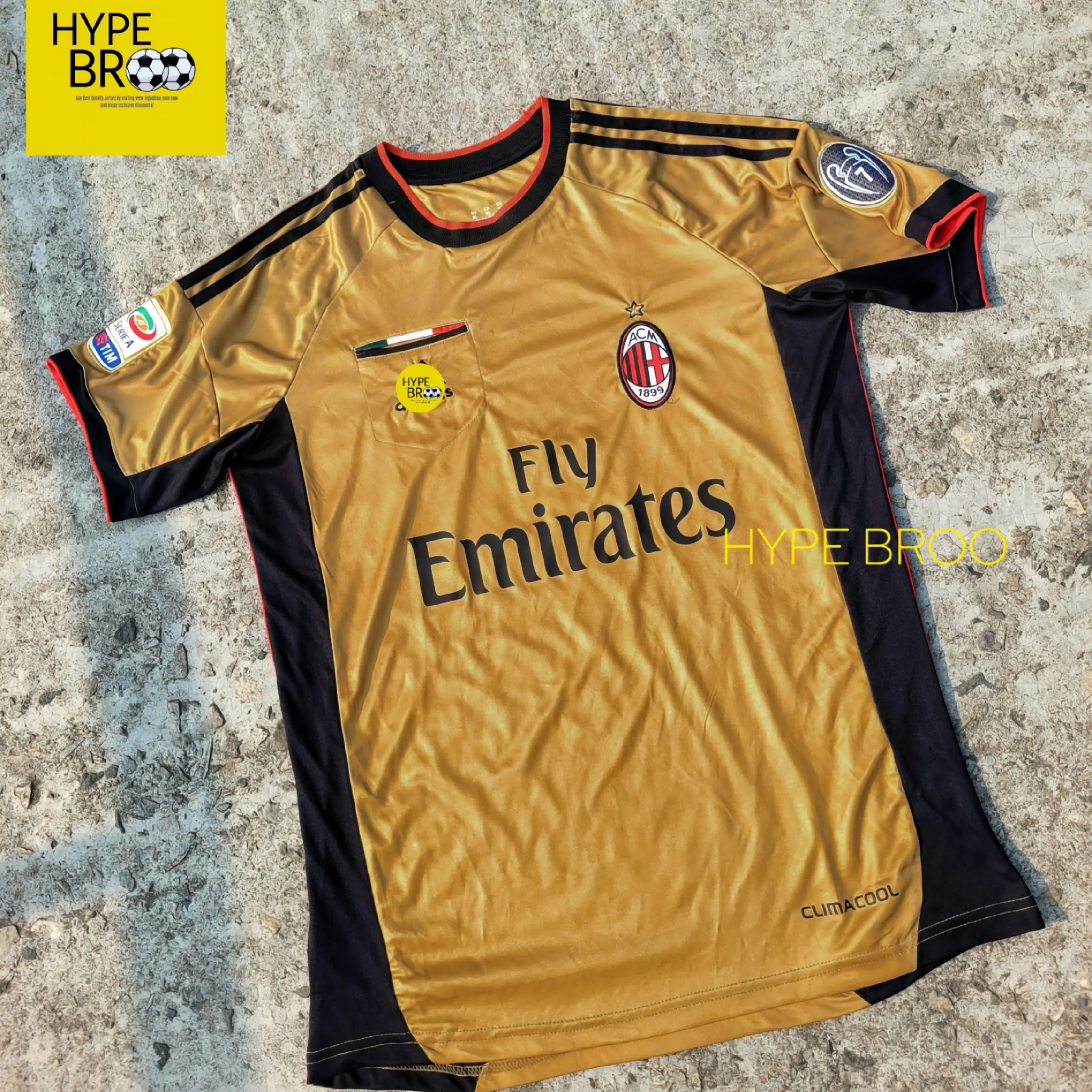 AC Milan 2013/14 Third Kit Retro Edition Front View