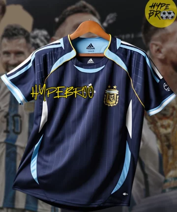 Argentina 2006 Away Retro Kit Front – Buy Football Jersey BD | Hypebroo
